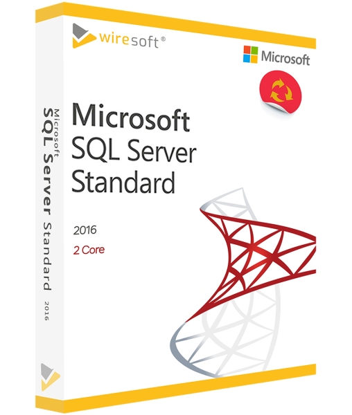 MICROSOFT SQL SERVER 2016 STANDARD 2-CORE
